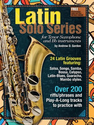 cover image of Latin Solo Series for Tenor Sax and Bb instruments